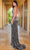 SCALA 61315 - Bead Fringed Prom Gown Special Occasion Dress