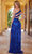 SCALA 61330 - Asymmetrical Cutout Prom Dress Prom Dresses
