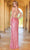 SCALA 61334 - V-Neck Beaded Butterfly Prom Gown Prom Dresses