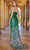 SCALA 61337 - V-Neck Sequin Prom Gown with Slit Prom Dresses