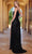 SCALA 61347 - Sequined Prom Dress with Slit Prom Dresses