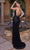 SCALA 61349 - Beaded V-Neck Prom Dress Prom Dresses