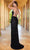SCALA 61354 - Scoop Neck Ornate Prom Dress Prom Dresses