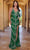 SCALA 61355 - Embellished V-Neck Prom Dress Prom Dresses 000 / Emerald