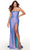 Sequin Prom Gown with Slit 61399 Prom Dresses 000 / Unicorn (Violet)