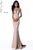 Sherri Hill 51776 - Beaded Strappy Evening Gown Special Occasion Dress 2 / Nude