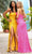 Sherri Hill 54447 - Strapless Sequin Evening Gown Evening Dresses 12 / Yellow