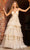 Sherri Hill 54843 - Deep V-Neck Ruffled Ballgown Prom Dresses