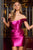 Sherri Hill 55156 - Off Shoulder Corset Cocktail Dress Cocktail Dresses 0 / Emerald