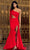 Sherri Hill 55232 - One-Shoulder Mermaid Prom Gown Evening Dresses 000 / Red