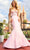 Sherri Hill 55358 - Sequined Lace Sweetheart Evening Gown Evening Dresses 000 / Light Pink
