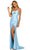 Sherri Hill 55487 - Sweetheart Front Cutout Evening Gown Evening Dresses 000 / Light Blue