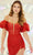 Sherri Hill 55681 - Balloon Sleeve Corset Cocktail Dress Cocktail Dresses