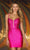 Sherri Hill 55684 - Beaded Bustier Cocktail Dress Cocktail Dresses 000 / Bright Fuchsia