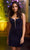 Sherri Hill 55689 - Sequin Velvet Cocktail Dress Cocktail Dresses 000 / Navy