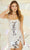 Sherri Hill 55718 - Wide Strap Sheath Cocktail Dress Cocktail Dresses 000 / Silver