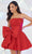 Sherri Hill 55766 - Strapless Cocktail Dress with Bow Accent Cocktail Dresses
