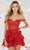 Sherri Hill 55785 - Tiered Corset Cocktail Dress Cocktail Dresses