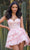 Sherri Hill 55804 - V-Neck Tulle Cocktail Dress Cocktail Dresses