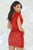 Sherri Hill 55809 - Feather Detailed One-Sleeve Cocktail Dress Special Occasion Dress