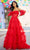 Sherri Hill 55840 - Ruffle Embellished Prom Gown Prom Dresses 000 / Red