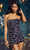 Sherri Hill 55843 - Animal Print Inspired Short Dress Cocktail Dresses