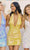 Sherri Hill 55848 - Plunging Halter Sequin Cocktail Dress Cocktail Dresses