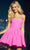 Sherri Hill 55875 - Sleeveless Lace-Up Back Cocktail Dress Cocktail Dresses 000 / Hot Pink