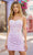 Sherri Hill 55878 - Floral Embroidered Cocktail Dress Cocktail Dresses 000 / Lilac