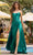Sherri Hill 55887 - Scoop Strapless Satin Slit Gown Evening Dresses