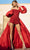 Sherri Hill 55936 - Beaded Romper Overskirt Gown Formal Pantsuits 000 / Red