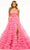 Sherri Hill 55981 - Tiered Keyhole Prom Dress Prom Dresses 000 / Neon Pink