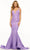 Sherri Hill 55994 - Sleeveless Backless Evening Gown Special Occasion Dress 000 / Lilac