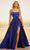 Sherri Hill 56030 - Scoop Cut Glass Gown Evening Dresses 000 / Royal