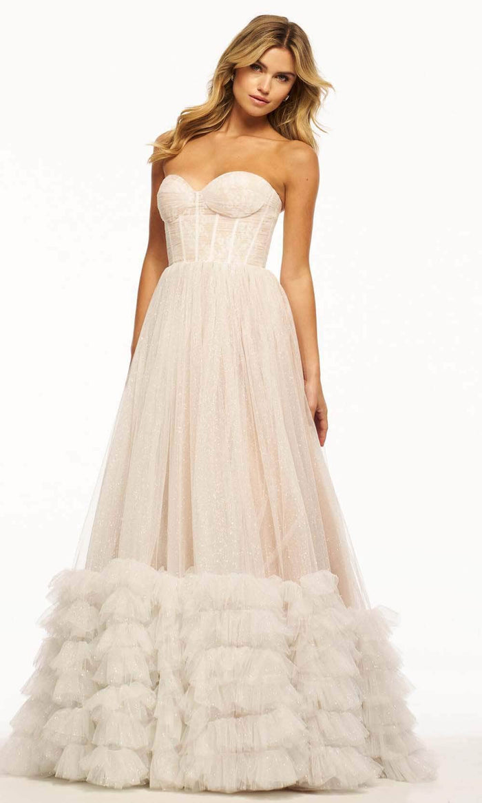 Sherri Hill 56040 Prom Dress - Ivory/Nude | NewYorkDress Sherri Hill 56040 Prom Dress - Ivory/Nude | NewYorkDress