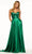 Sherri Hill 56041 - Corset Bodice Cut Glass Embellished Gown Evening Dresses 000 / Emerald