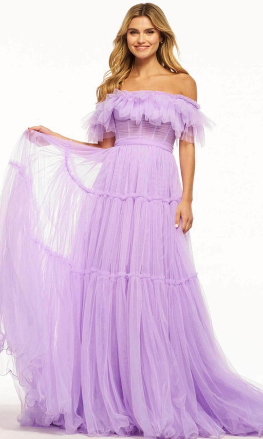 Sherri Hill 56068 - Corset Tiered Prom Dress