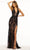 Sherri Hill 56077 - Lace Gown With Corset Evening Dresses 000 / Black/Nude