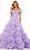 Sherri Hill 56095 - Ruffles Off-Shoulder Prom Gown Prom Dresses 000 / Purple