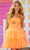 Sherri Hill 56113 - Tiered Skirt Dress Cocktail Dresses 000 / Dreamsicle