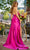 Sherri Hill 56135 - Halter Bodice Gown with Slit Prom Dresses