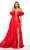 Sherri Hill 56249 - Slit Boning Prom Gown Evening Dresses 000 / Red
