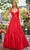 Sherri Hill 56370 - Bustier A-Line Gown Special Occasion Dress 000 / Red