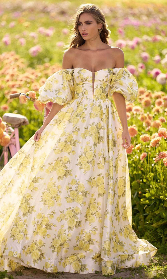 Sherri Hill 56379 - Floral Print Ballgown