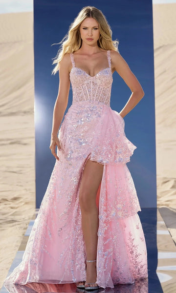 sachin and babi light blue dress Sherri Hill homecoming dress S (4-6) main image 0