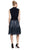 SLNY - 110884M Ruching V-neck Formal Dress - 1 pc Navy In Size 8 Available Cocktail Dresses 8 / Navy