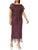 SLNY 195173 - Metallic Crochet Sheath Formal Dress Wedding Guest 6 / Fig