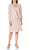 SLNY 422372 - Two Piece Scoop Formal Dress Cocktail Dresses 4P / Faded Rose