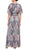 SLNY 9127209 - Flutter Sleeves Ruched Dress Mother of the Bride Dresses