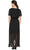 SLNY 9170657 - Surplice Chiffon Ruffle Dress Mother of the Bride Dresses